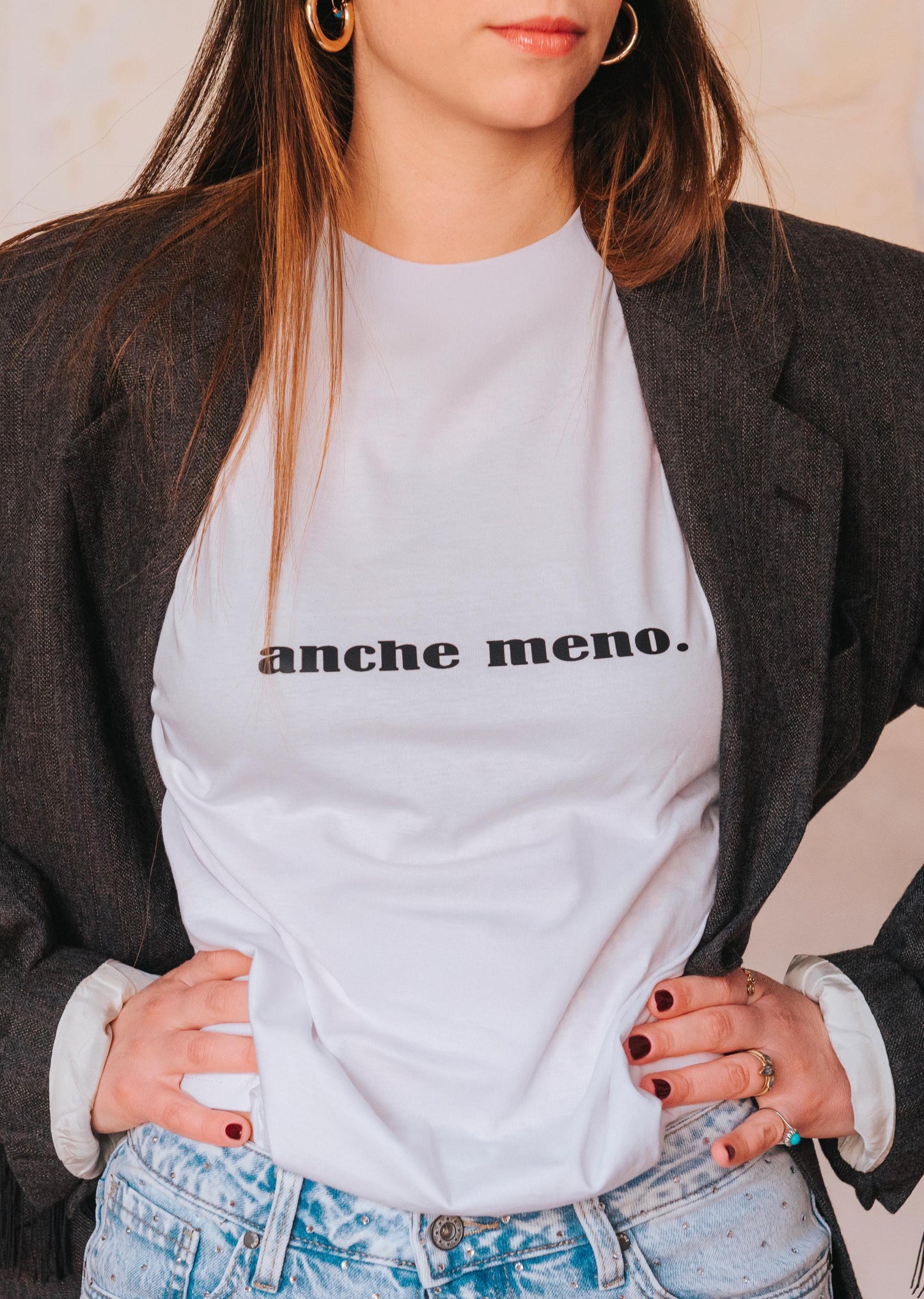 Magliettina ANCHE MENO